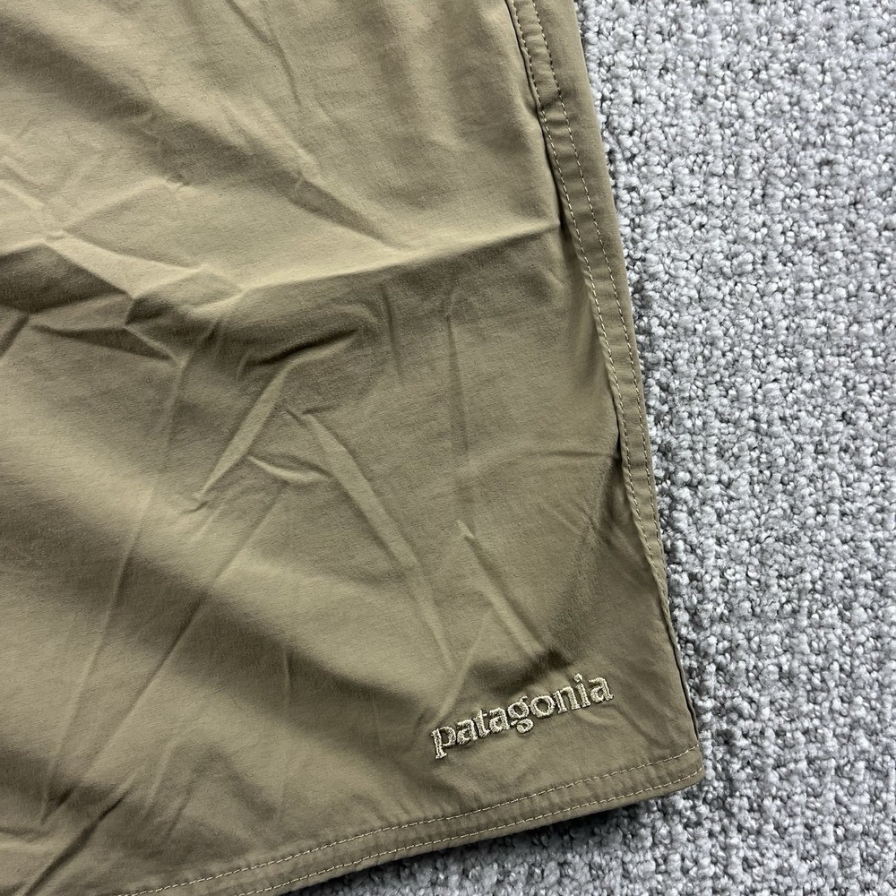 Patagonia Stretch Wavefarer Walk Shorts Mens 30 Beige Outdoor Quick Dry 86641 - Picture 3 of 9